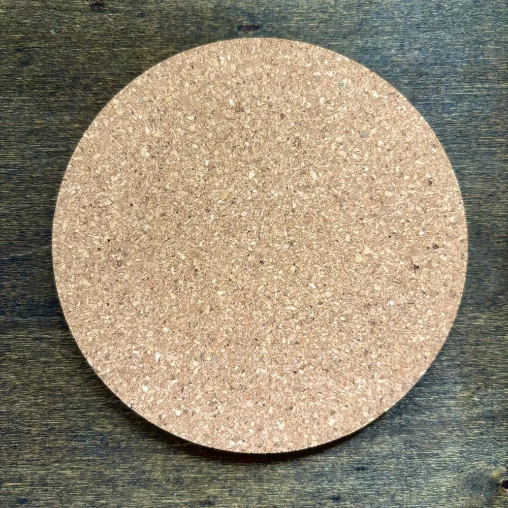 Cancer Zodiac Sign Encircled Laser Engraved Cork Coaster - Picture 4 of 5